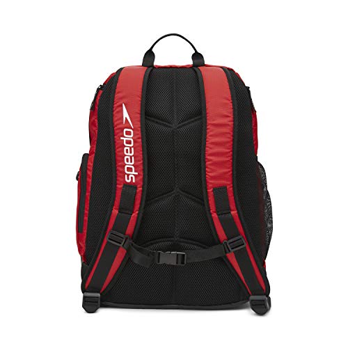 Speedo Large 35L Teamster Backpack, Red - Image 3