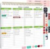 UpUDo Spiral Weekly Planner with Calendar