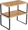 SONGMICS Stackable Expandable Kitchen Counter Shelves