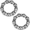 Mozeat Lens Stainless Steel Bike Crank Bearings 4Pcs