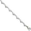 Jewelrypot Stainless Steel Enameled Anklet