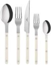 SABRE Stainless Steel Ivory Flatware Set, 20pcs