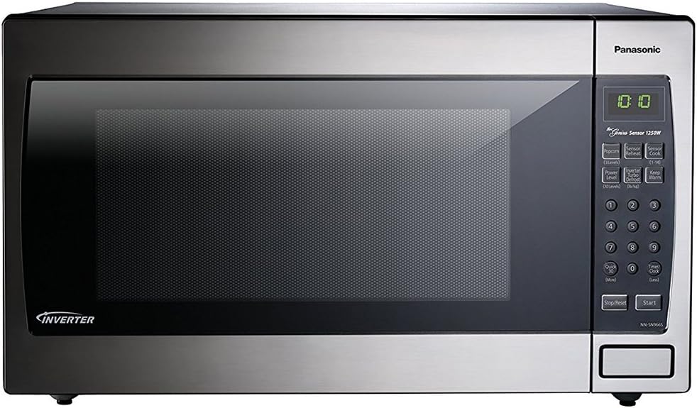 Panasonic Stainless Steel Microwave with Inverter, 1250W