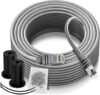 LUFECHO Starlink 100FT Rectangular Satellite Cable