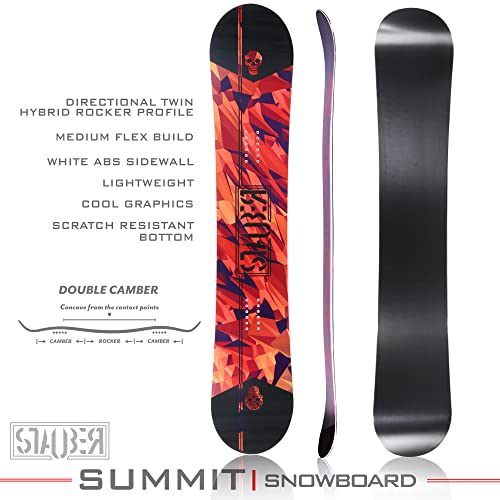 STAUBER All-Terrain Hybrid Snowboard & Bindings Set - Image 5