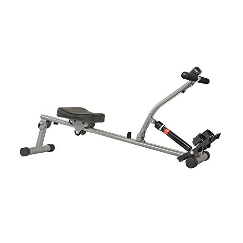 Sunny Health & Fitness Compact Adjustable Rowing Machine with 12 Resistance Levels - Image 2