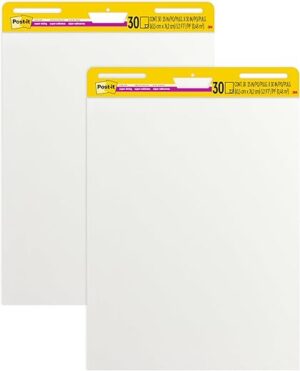 Post-it Super Sticky Easel Pad, 25″x30″, 30 Sheets