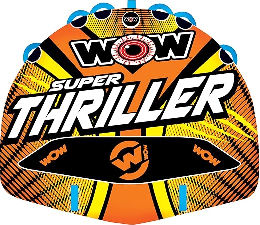 WOW Sports Super Thriller Towable Deck Tube
