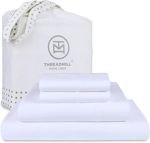 Threadmill Supima Cotton 1200 Thread Count King Sheets