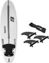 EASYGO PRODUCTS Surfboard Foam Softboard with Fins and Leash