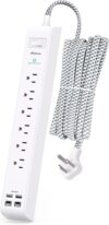 Mifaso Surge Protector Power Strip with USB