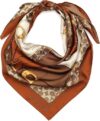 Coach Tabby Printed Silk Square Scarf