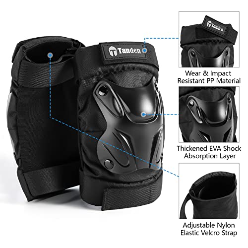 Tanden Adult Skating Knee, Elbow, Wrist Pads - Image 3
