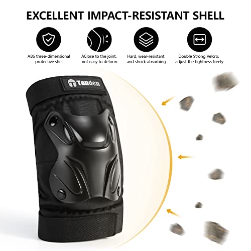Tanden Adult Skating Knee, Elbow, Wrist Pads - Image 5