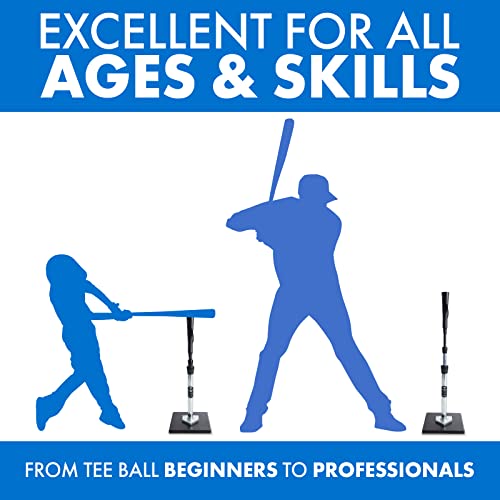 TANNER Adjustable Professional Baseball/Softball Batting Tee - Image 4