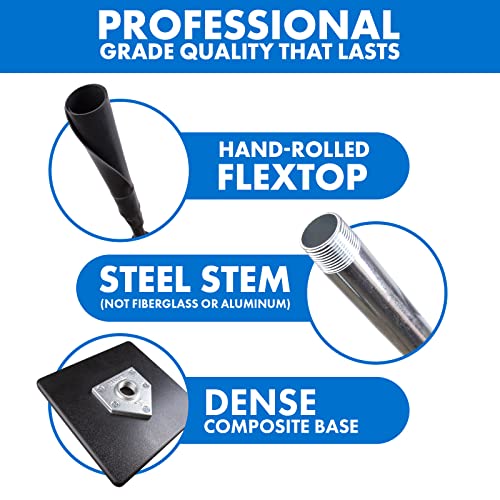TANNER Adjustable Professional Baseball/Softball Batting Tee - Image 5