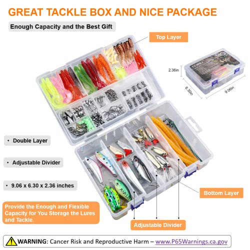 TCMBY 327PCS Freshwater Fishing Lure Kit - Image 2