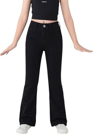 SweatyRocks Teen High Waisted Ripped Jeans