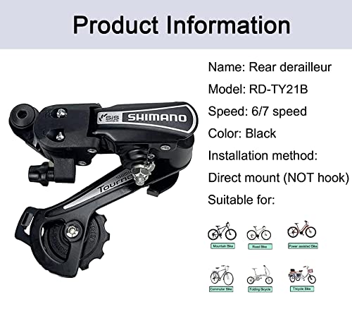 THALOUS 6/7 Speed MTB Rear Derailleur - Image 2