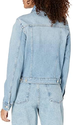 The Drop Jai Cropped Denim Jacket - Image 2