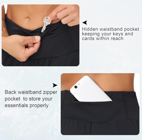 THE GYM PEOPLE High Waisted Quick Dry Running Shorts - Image 4