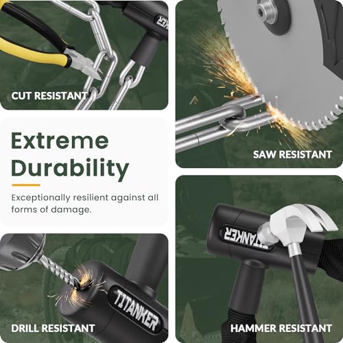 Titanker Security Anti-Theft Bike Chain Lock - Image 3