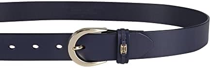 Tommy Hilfiger TH Ornament Logo Leather Belt - Image 3