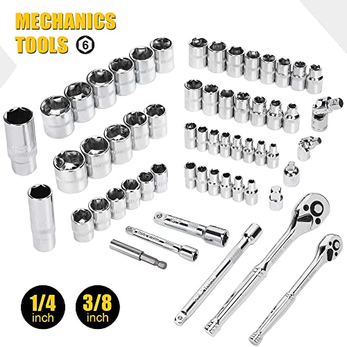 Topline 467-Piece Household Mechanics Tool Set with Bag - Image 3