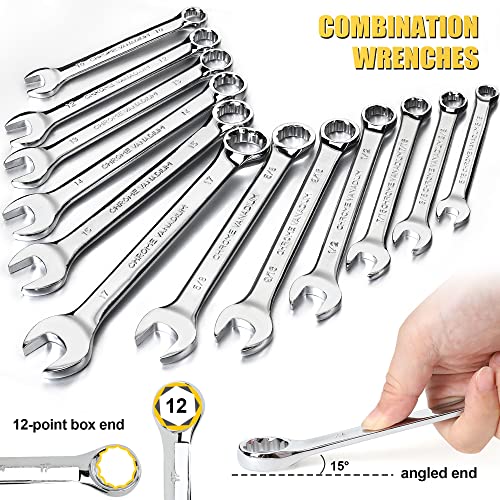 Topline 467-Piece Household Mechanics Tool Set with Bag - Image 4
