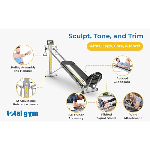 Total Gym Full Body Folding Home Gym Machine - Image 3