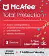 McAfee Total Protection 2024: 3 Devices, 15 Months