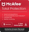 McAfee Total Protection 2024 | 5 Device Cybersecurity Software