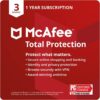 McAfee Total Protection Antivirus Software, 3 Devices