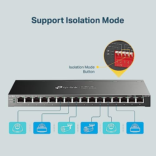 TP-Link 16-Port Gigabit PoE Switch - Image 4