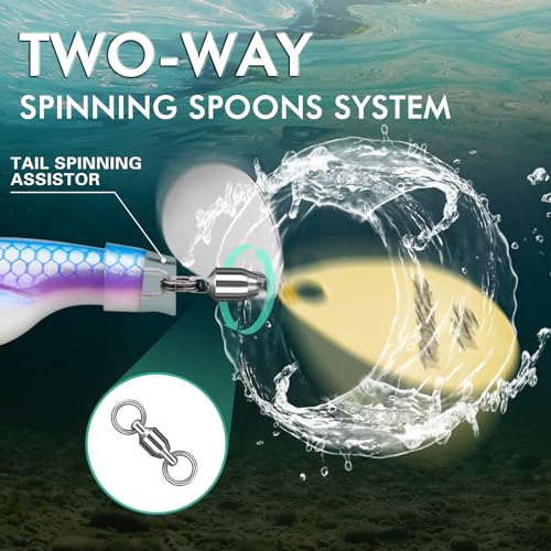TRUSCEND Two-Way Spinning Fishing Spoons System - Image 2