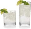 Libbey Tumbler and Rocks Glass Set, Modern