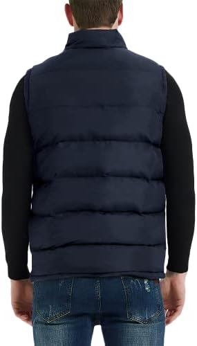 TUVEKE Men's Water-Resistant Winter Puffer Vest - Image 2