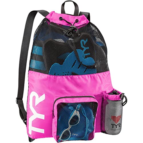 TYR Black Mesh Mummy Backpack, 40L - Image 4