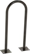 Global Industrial U-Rack Bike Rack, Black, 2-Bike Capacity