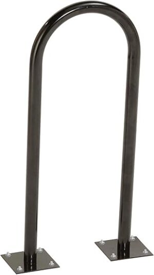 Global Industrial U-Rack Bike Rack, Black, 2-Bike Capacity