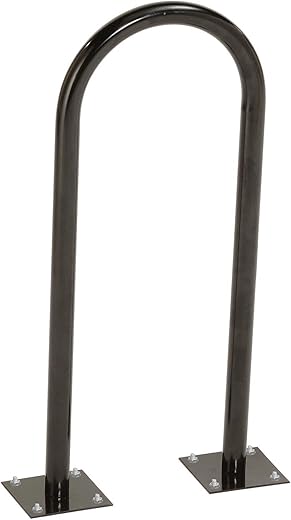 Global Industrial U-Rack Bike Rack, Black, 2-Bike Capacity