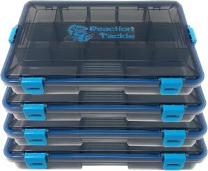 Reaction Tackle Ultimate Tackle Box Trays, 4-Pack