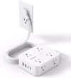 HANYCONY Ultra Thin Surge Protector, 8 Outlets