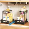 AIDIAM Under Sink Pull Out Organizer Shelf