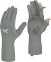 KastKing UPF50+ Quick-Dry Full Finger Fishing Gloves