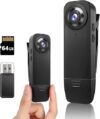 kaysunlink Upgraded 1080P Mini Police Body Camera