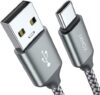 JXMOX USB A to USB C Fast Charging Cable (2-Pack)