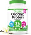 Orgain Vegan Protein Powder, Vanilla Bean, 21g Protein