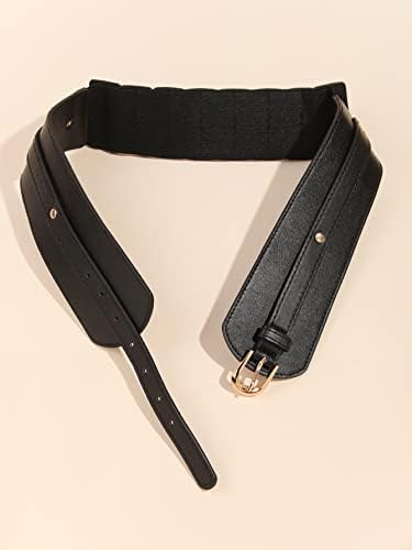 Verdusa Women's Leather Buckle Waist Belt - Image 3