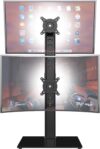 Hemudu Vertical Dual Monitor Stand – Adjustable